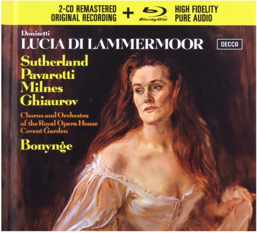 Luciano Pavarotti: Donizetti Lucia Di Lammermoor [BOX] [Blu-Ray]+[2CD]