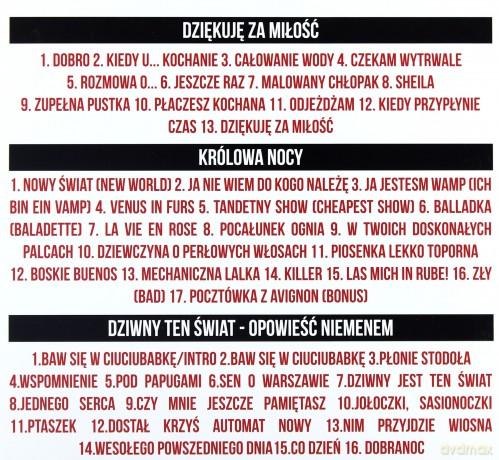 Janusz Radek: Dziękuję Za Miłość / Królowa Nocy / Dziwny Ten Świat - Opowieść Niemena [BOX] [3CD]