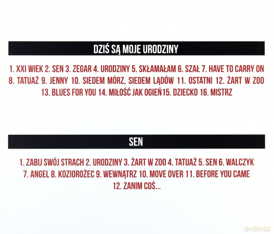 Edyta Bartosiewicz: Dziś Są Moje Urodziny / Sen [BOX] [2CD]