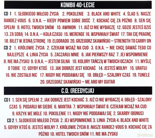 Kombii: Kombii 40-Lecie [BOX] [4CD]