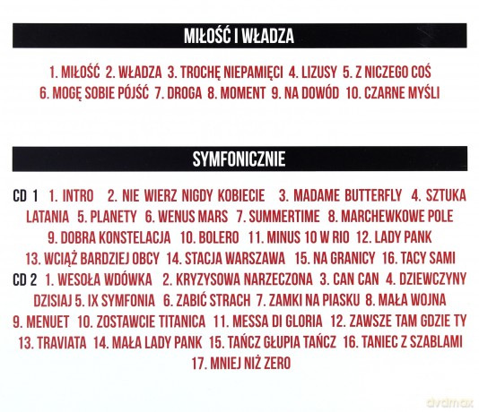 Lady Pank: Miłość i Władza / Symfonicznie Wydanie 2 [BOX] [3CD]