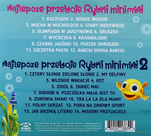 Najlepsze Przeboje Rybki Mini Mini [2CD]