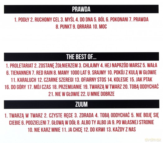 Proletaryat: Prawda / The Best Of / Zuum [BOX] [3CD]