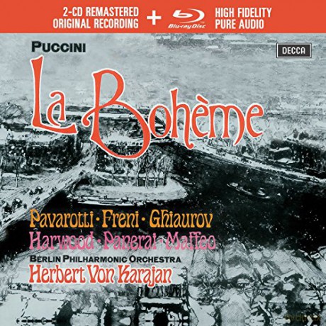 Luciano Pavarotti: Puccini La Boheme [BOX] [2CD]+[Blu-Ray]