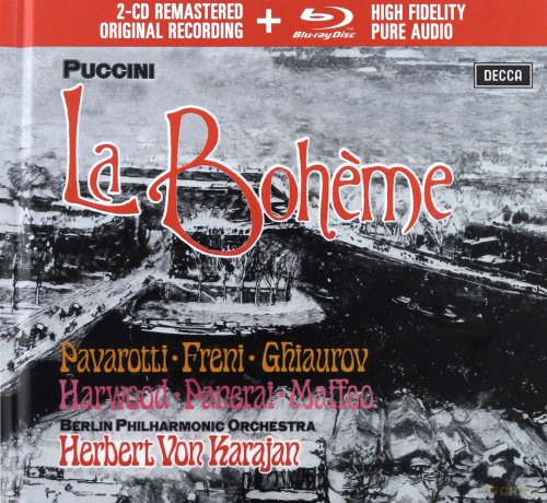 Luciano Pavarotti: Puccini La Boheme [BOX] [2CD]+[Blu-Ray]