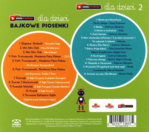 Radio Złote Przeboje Dla Dzieci [2CD]