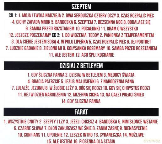Anna Maria Jopek: Szeptem / Dzisiaj Z Betleyem / Farat [BOX] [4CD]
