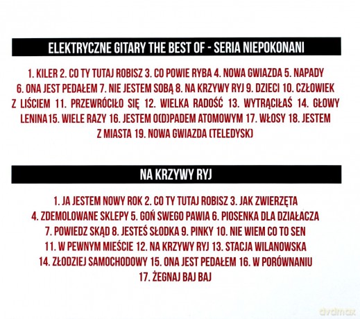 Elektryczne Gitary: The Best Of / Na Krzywy Ryj [BOX] [2CD]