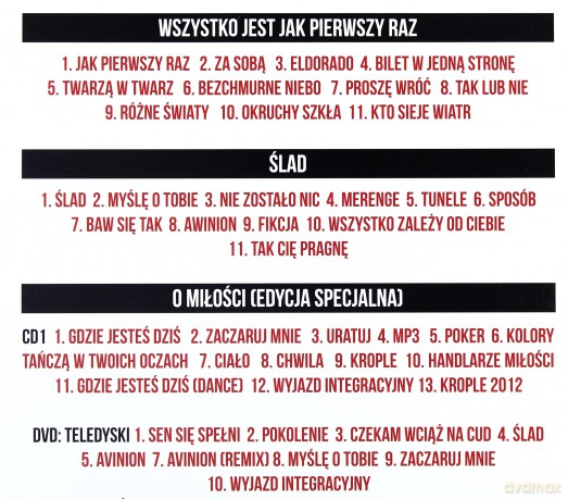 Kombii: Wszystko Jest Jak Pierwszy Raz / Ślad / O Miłości (Edycja Specjalna) [BOX] [3CD]+[DVD]