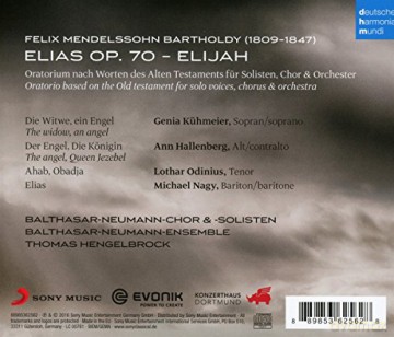 Thomas Hengelbrock: Mendelssohn: Elias, Op. 70 [2CD]