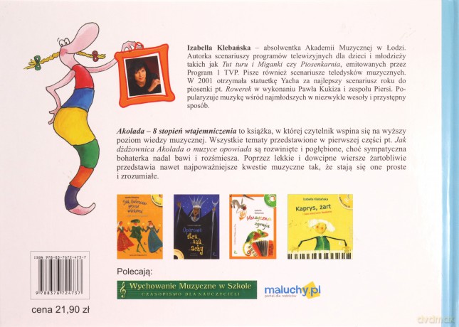 Akolada. 8 stopień wtajemniczenia - Izabella Klebańska [KSIĄŻKA]