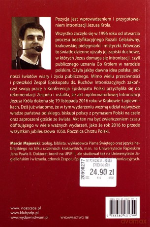 Intronizacja Jezusa Króla - Marcin Majewski [KSIĄŻKA]