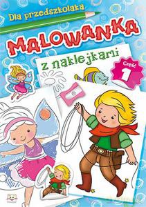 Malowanka z naklejkami cz. 1 [KSIĄŻKA]