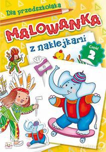 Malowanka z naklejkami cz. 2 [KSIĄŻKA]