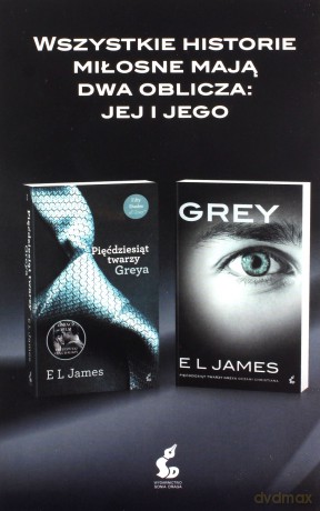 Pakiet Grey: Dwa oblicza Greya - Erika Lena James [KSIĄŻKA]