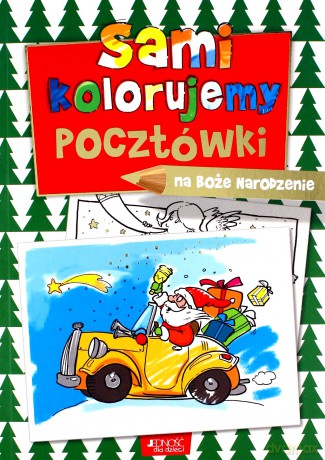 Sami kolorujemy pocztówki na Boże Narodzenie [KSIĄŻKA]