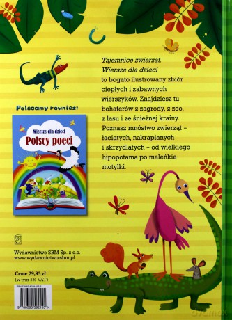 Tajemnice zwierząt. Wiersze dla dzieci [KSIĄŻKA]