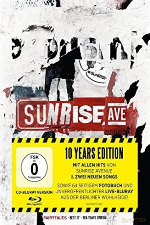 Sunrise Avenue: Fairytales - Best Of - Ten Years Edition (Limited Deluxe) [CD]+[Blu-Ray]