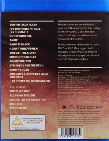 Rolling Stones: Havana Moon [Blu-Ray]