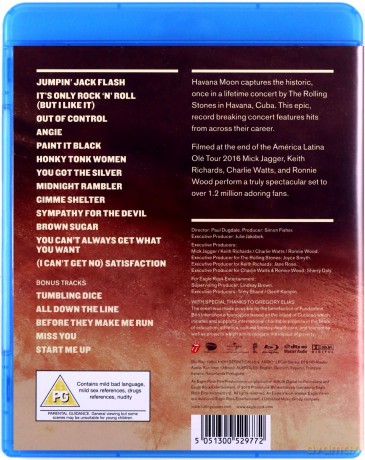 Rolling Stones: Havana Moon [Blu-Ray]