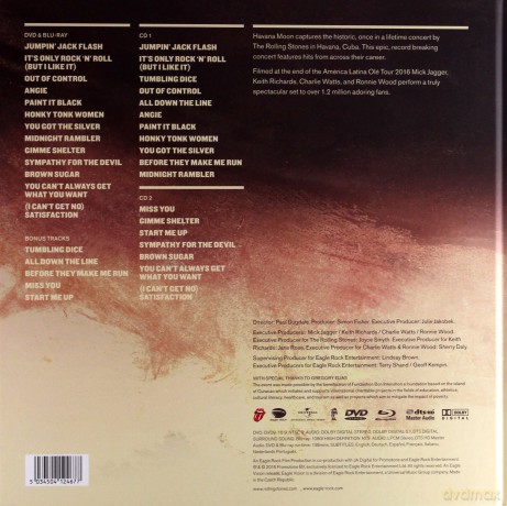 Rolling Stones: Havana Moon (Limited) [Blu-Ray]+[DVD]+[2CD]