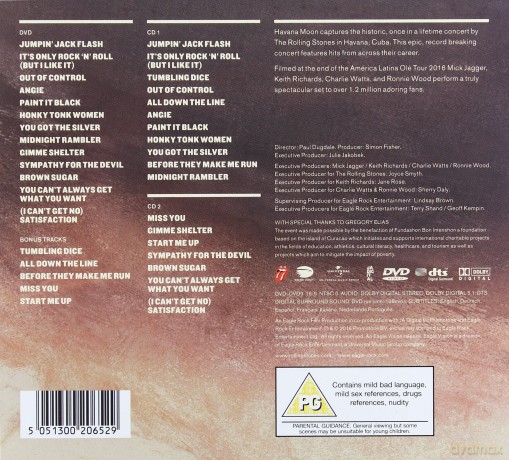 Rolling Stones: Havana Moon (Limited) [2CD]+[DVD]