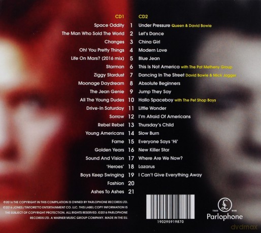David Bowie: Legacy (The Very Best Of David Bowie) [2CD]