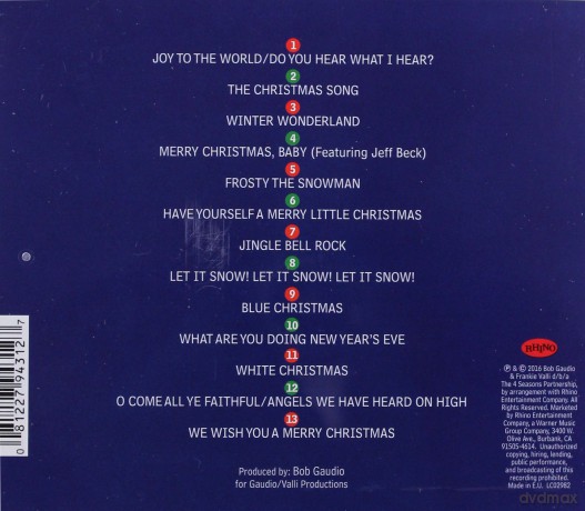 Frankie Valli: Tis The Seasons [CD]