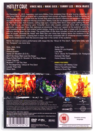 Motley Crue: The End - Live In Los Angeles [DVD]