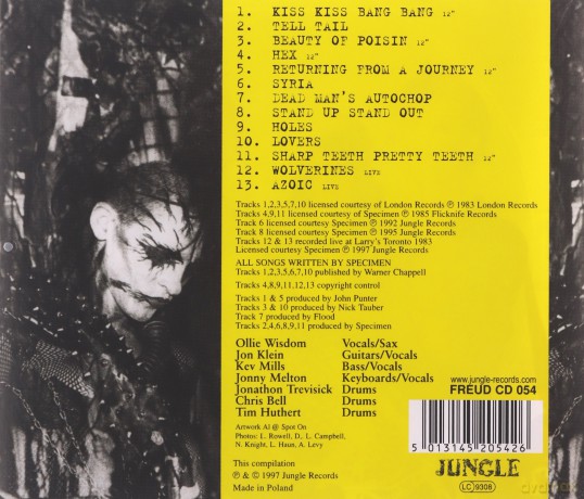 Specimen: Azoic [CD]