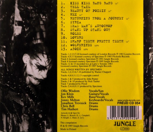 Specimen: Azoic [CD]