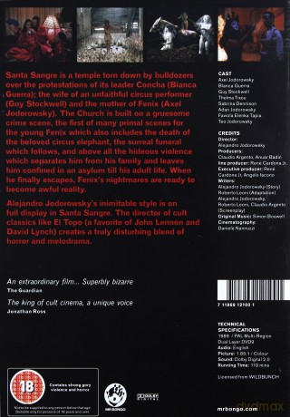 Santa Sangre [DVD]