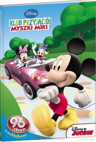 96 stron z naklejkami. Klub Przyjaciół Myszki Miki [KSIĄŻKA]