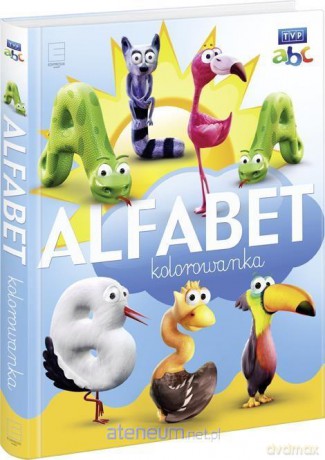 Alfabet kolorowanka TVP ABC [KSIĄŻKA]