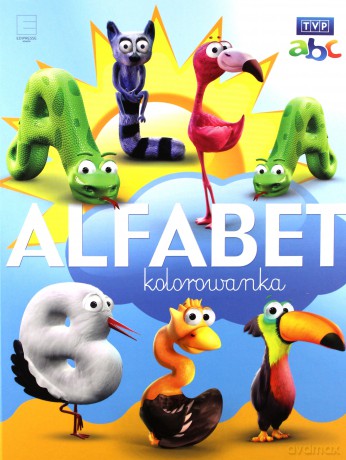 Alfabet kolorowanka TVP ABC [KSIĄŻKA]