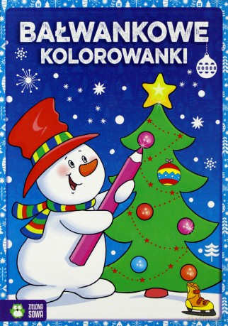 Bałwankowe kolorowanki [KSIĄŻKA]
