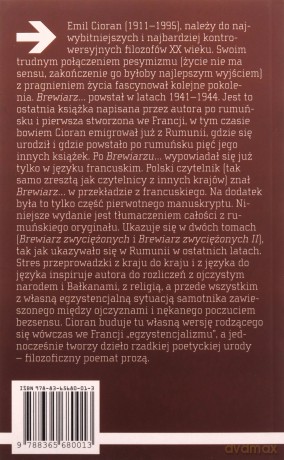 Brewiarz zwyciężonych - Emil Cioran [KSIĄŻKA]