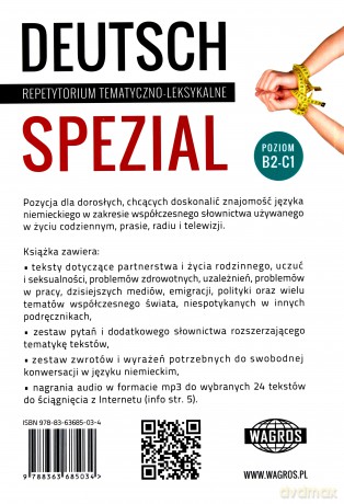 Deutsch Spezial. Repetytorium tematyczno-leksykalne - Ewa Maria Rostek [KSIĄŻKA]