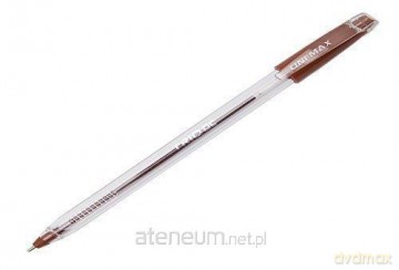 Długopis Trio DC Clear czerwony (50 szt)
