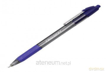 Długopis Trio RT GP Steel niebieski (50 szt)