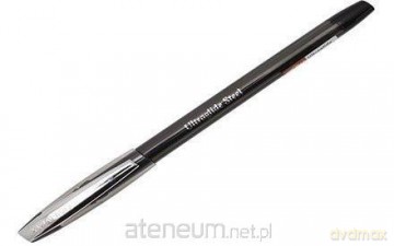 Długopis Ultra Glide Steel czarny (12 szt)