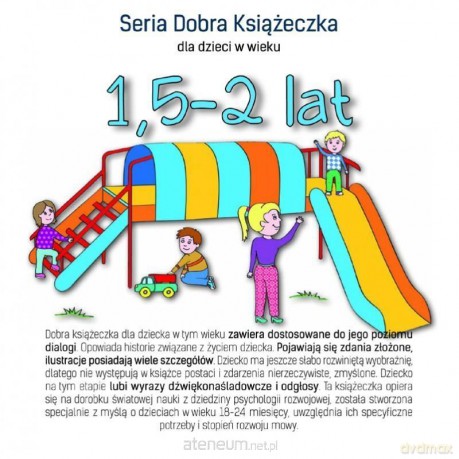 Dobra książeczka 1,5-2 lat - Agnieszka Starok [KSIĄŻKA]