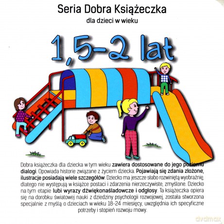 Dobra książeczka 1,5-2 lat - Agnieszka Starok [KSIĄŻKA]