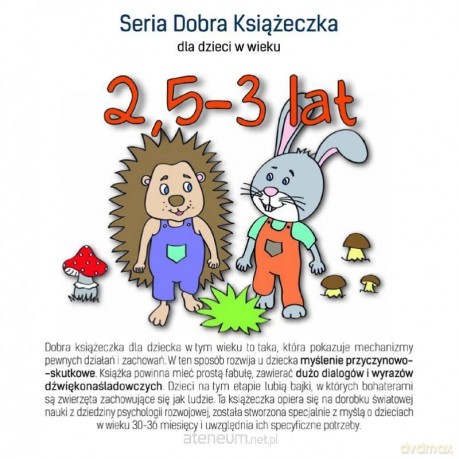 Dobra książeczka 2,5-3 lat - Agnieszka Starok [KSIĄŻKA]