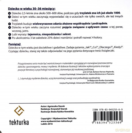 Dobra książeczka 2,5-3 lat - Agnieszka Starok [KSIĄŻKA]