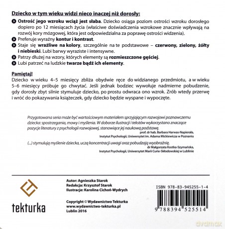 Dobra książeczka 3-6 miesięcy - Agnieszka Starok [KSIĄŻKA]