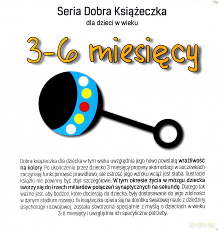 Dobra książeczka 3-6 miesięcy - Agnieszka Starok [KSIĄŻKA]