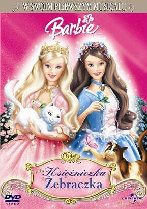 Barbie jako Księżniczka i Żebraczka [DVD]