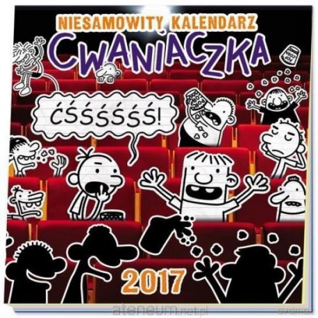 Kalendarz 2017 Niesamowity kalendarz - Jeff Kinney [KSIĄŻKA]
