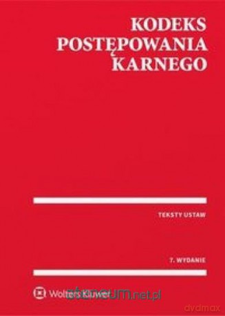 Kodeks postępowania karnego [KSIĄŻKA]